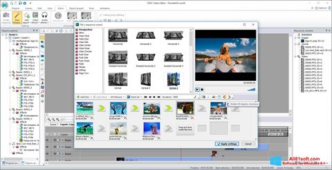 截图 VSDC Free Video Editor Windows 8.1