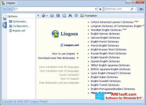 截图 Lingoes Windows 8.1