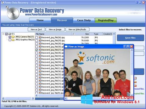 截图 Power Data Recovery Windows 8.1
