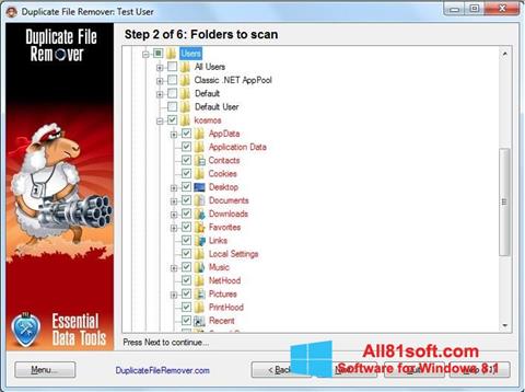 截图 Duplicate File Remover Windows 8.1