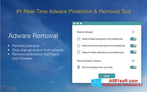 截图 Adware Removal Tool Windows 8.1