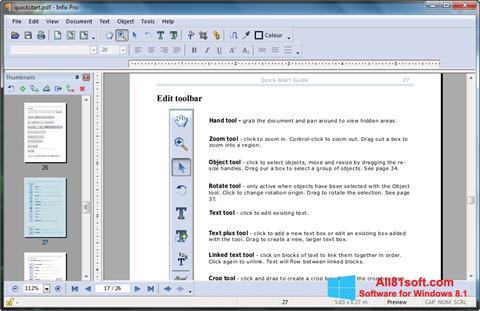 截图 Infix PDF Editor Windows 8.1
