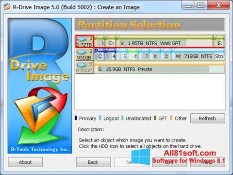 截图 R-Drive Image Windows 8.1