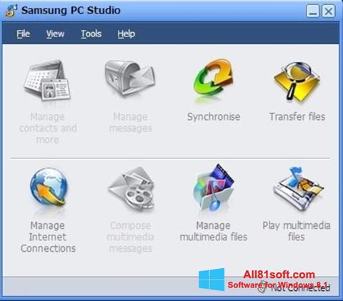 截图 Samsung PC Studio Windows 8.1