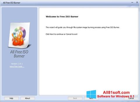 截图 ISO Burner Windows 8.1
