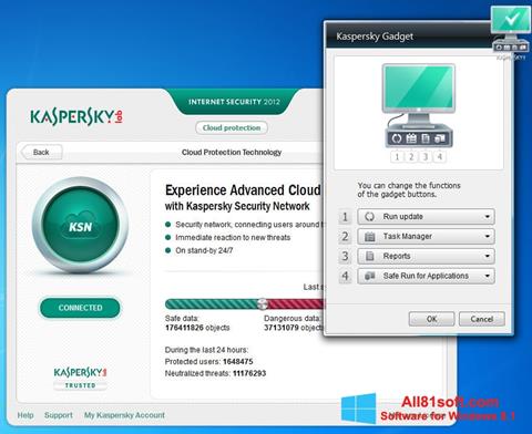 截图 Kaspersky Internet Security Windows 8.1
