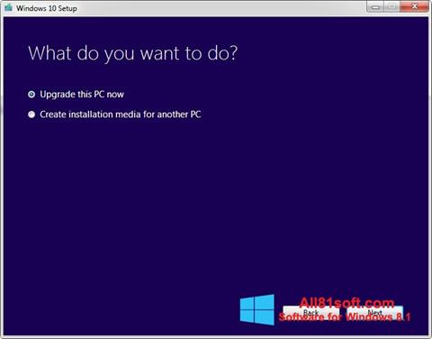 截图 Media Creation Tool Windows 8.1