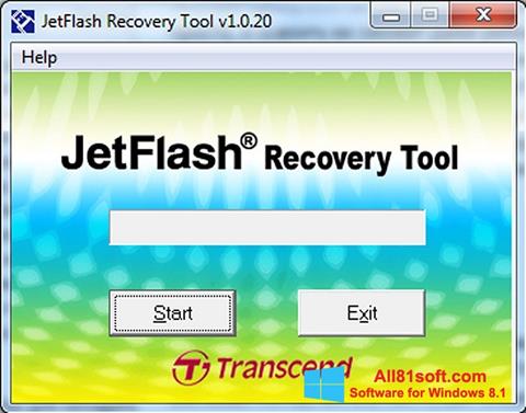 截图 JetFlash Recovery Tool Windows 8.1