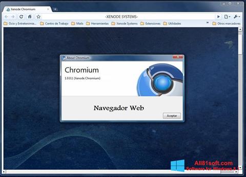截图 Chromium Windows 8.1