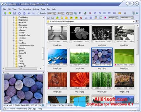 截图 FastStone Image Viewer Windows 8.1