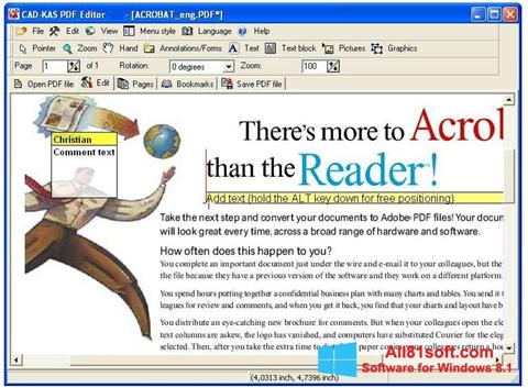 截图 PDF Reader Windows 8.1